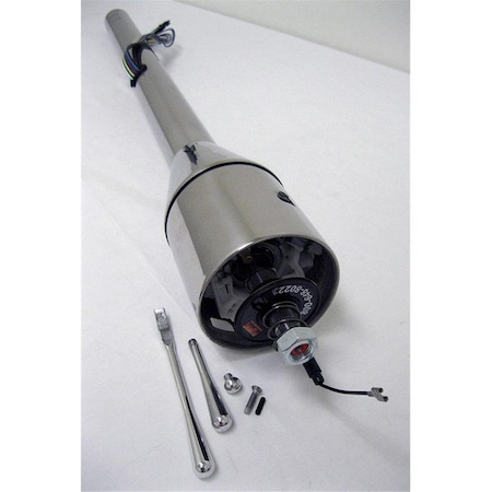 Flaming River 2 x 30 in. Tilt Floor Shift Steering Columns - Natural FLAFR20005